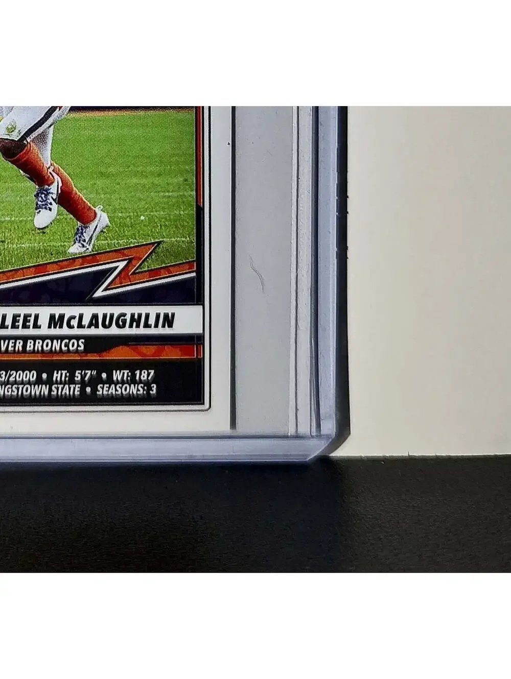 Jaleel McLaughlin 2025 Panini NFL #233 Sticker Denver Broncos